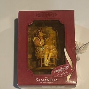 2003 hallmark ornament Samantha American girl